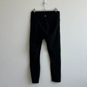 Lululemon Leggings 10" Rise Sz 8 Black Color
